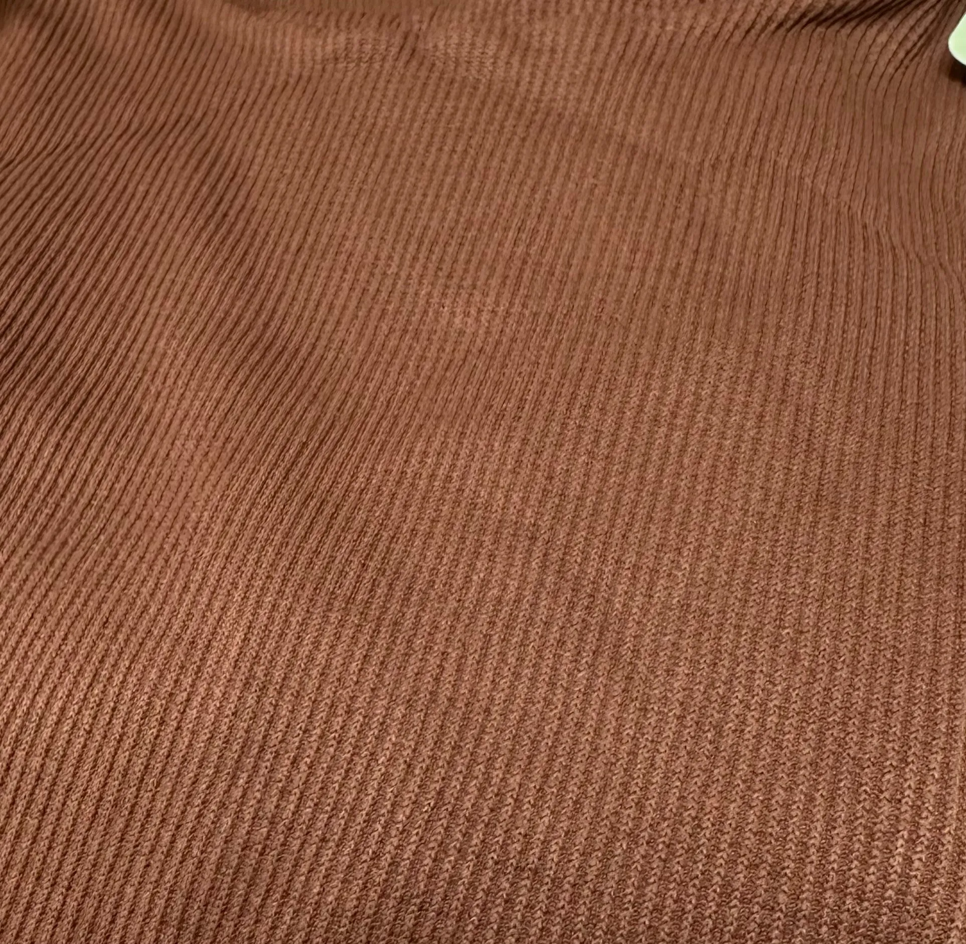 Round high neck fitted tank top
