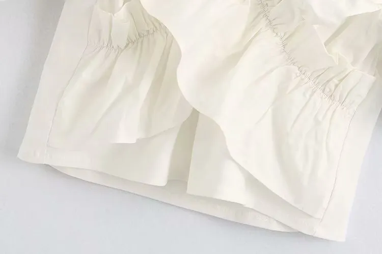 RUFFLED TOP