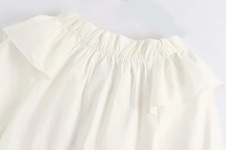 RUFFLED TOP