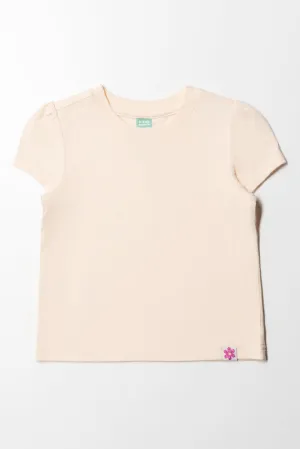 Short Sleeve T-Shirt Peach