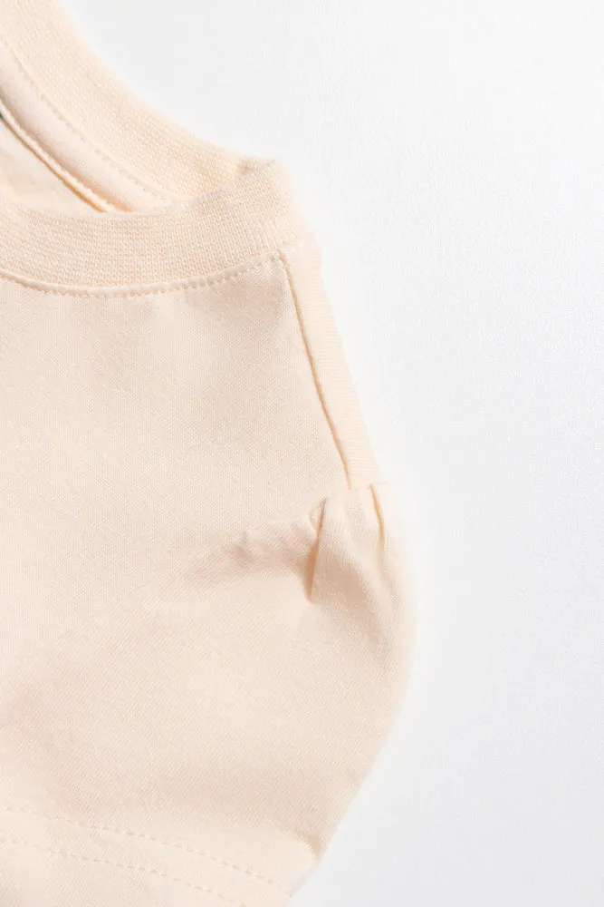 Short Sleeve T-Shirt Peach