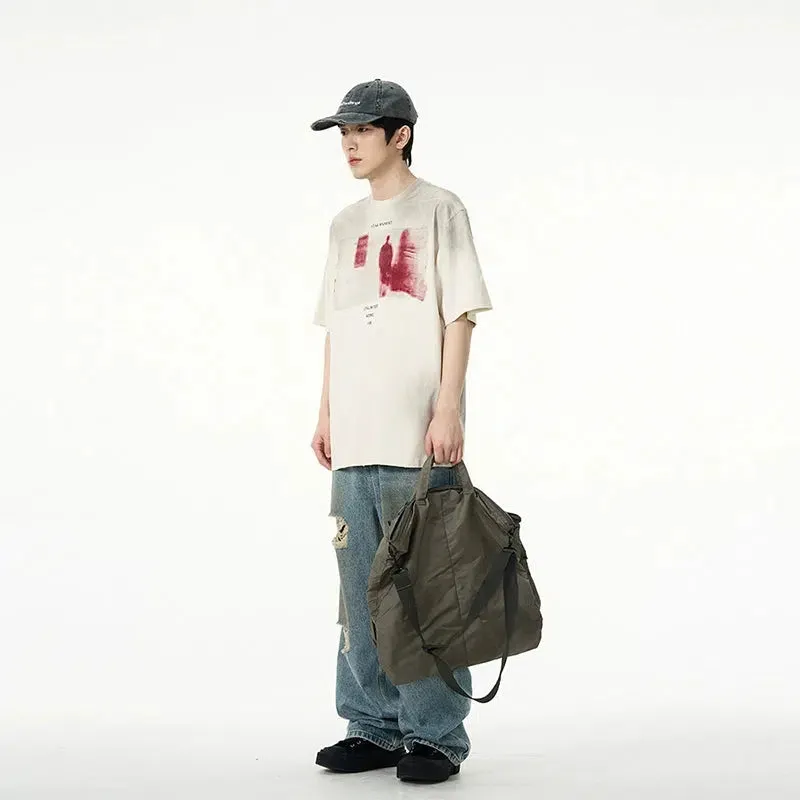 Silhouette Graphic Short-sleeved T-shirt