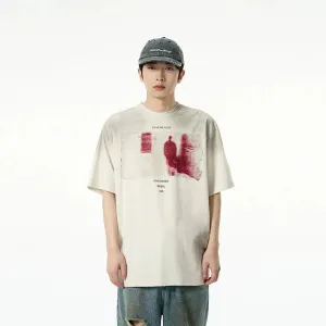 Silhouette Graphic Short-sleeved T-shirt
