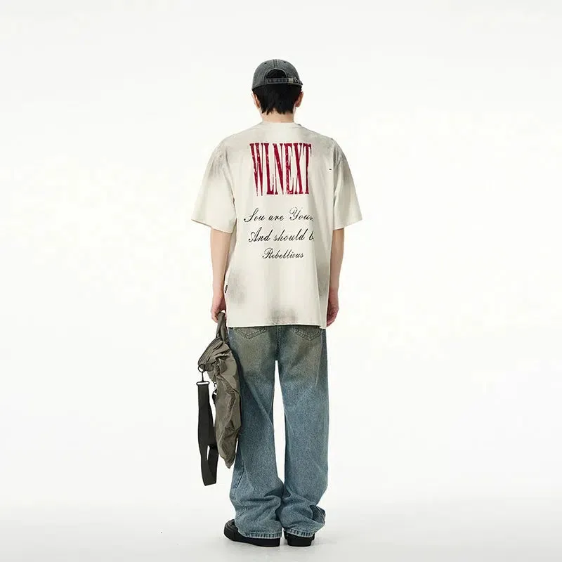 Silhouette Graphic Short-sleeved T-shirt