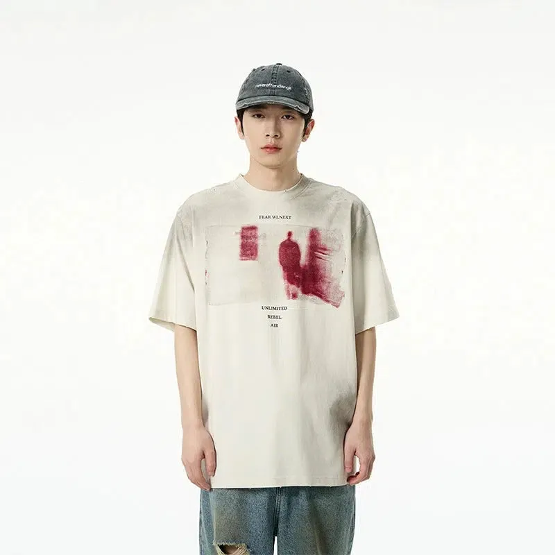 Silhouette Graphic Short-sleeved T-shirt