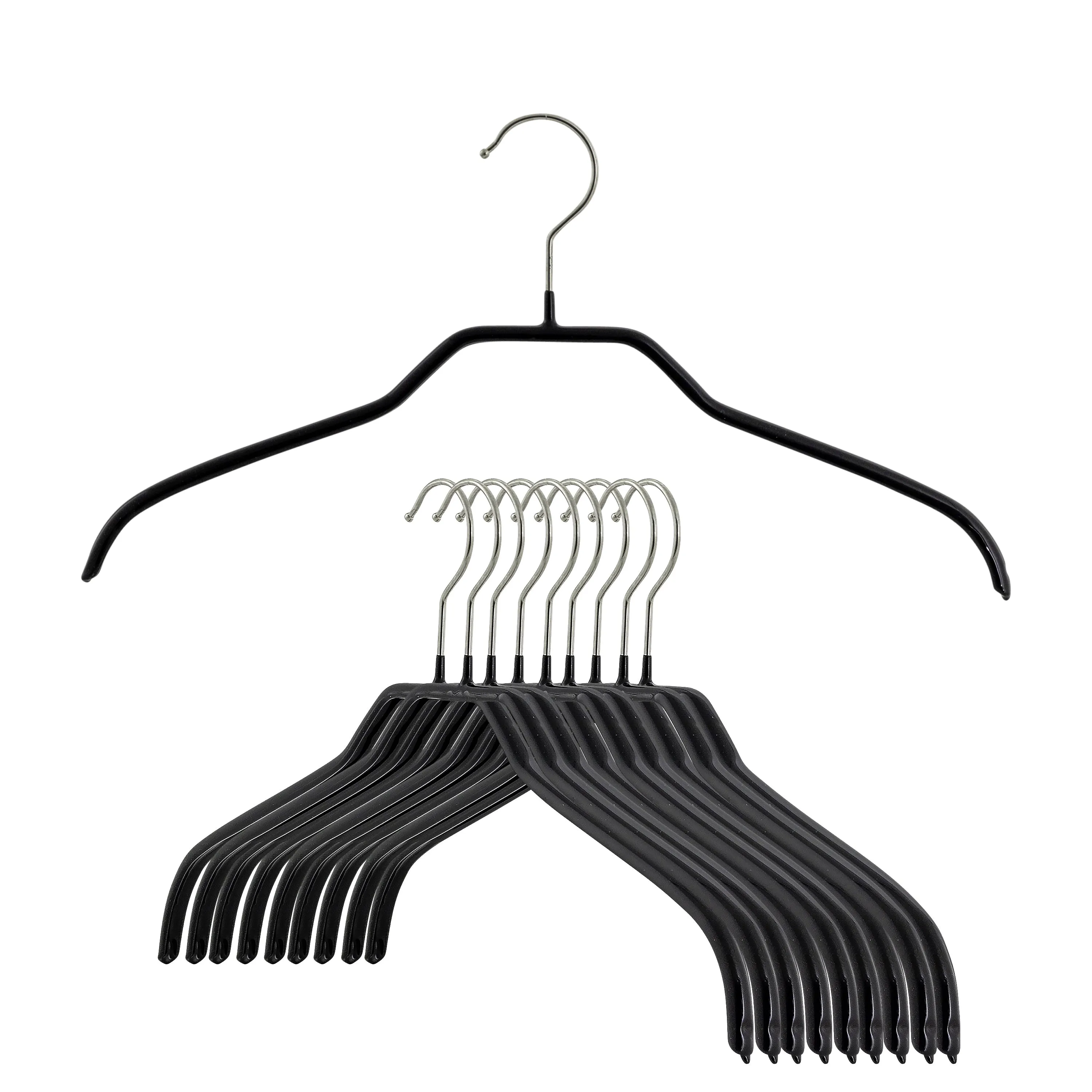 Silhouette Shirt Hanger, Narrow Version, 36F, Black