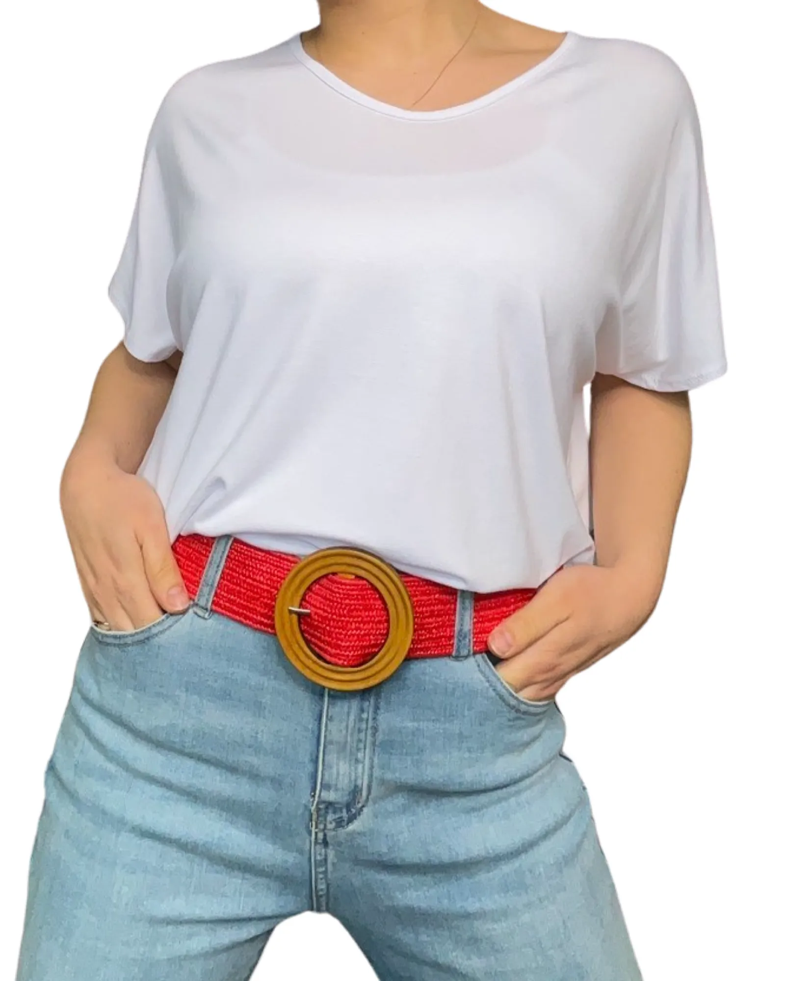 T-shirt couleur unie