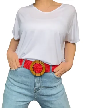 T-shirt couleur unie