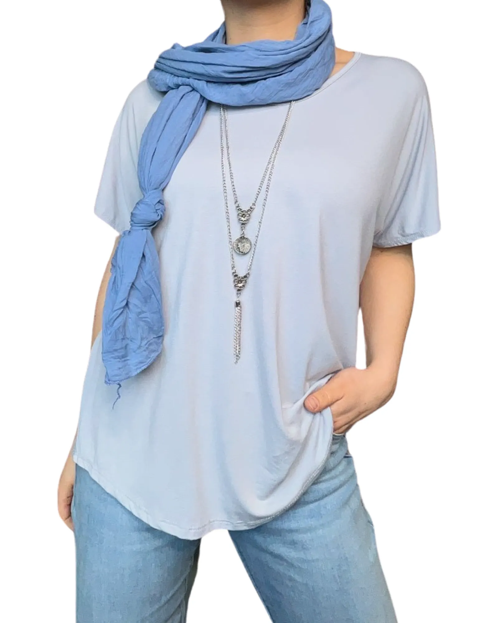 T-shirt couleur unie
