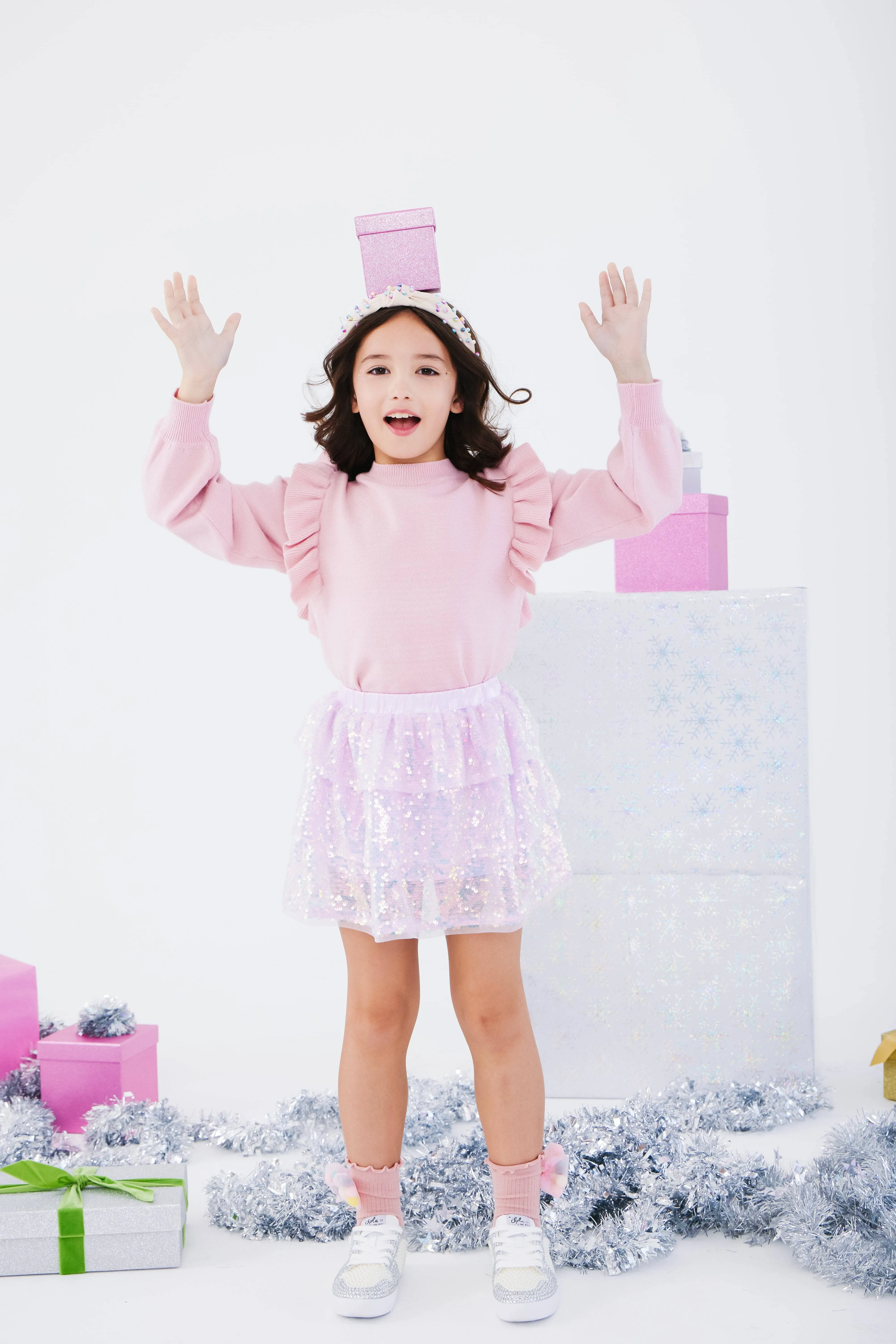 The Super Ruffle Sweater