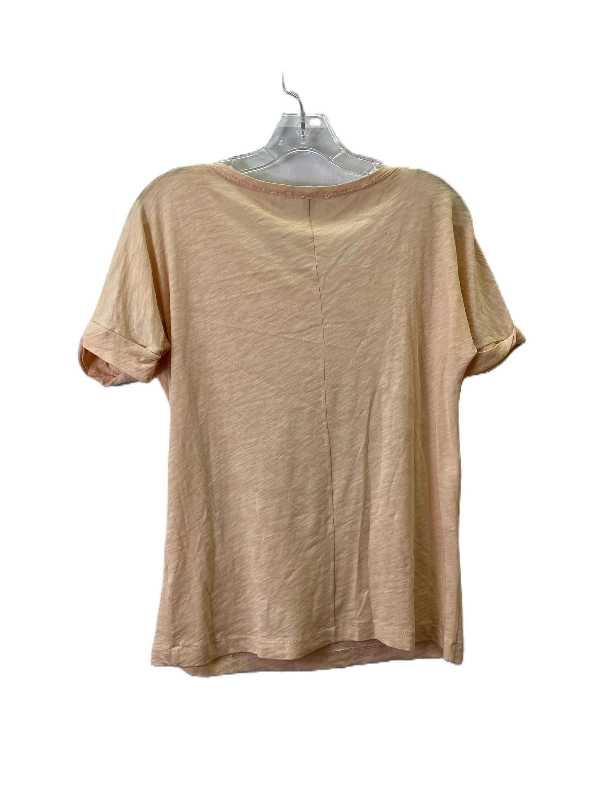 Top Short Sleeve By J. Crew In Peach, Size: S