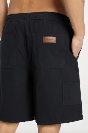 WRANGLER OLLIE RELAXED SHORT - BLACK OLIVE